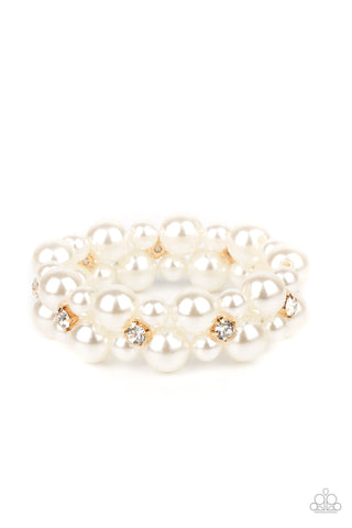 Flirt Alert - Gold - Paparazzi Accessories