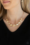 Gorgeously Glacial - Gold - Paparazzi Accessories