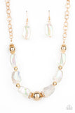 Iridescently Ice Queen - Gold - Paparazzi Accessories