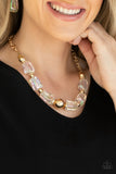 Iridescently Ice Queen - Gold - Paparazzi Accessories