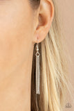 Glamorously Glaring - Silver - Paparazzi Accessories