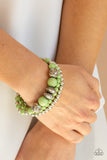 Desert Blossom - Green - Paparazzi Accessories