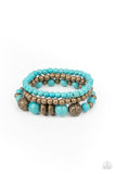 Desert Blossom - Brass - Paparazzi Accessories