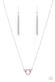 She Works HEART For The Money - Pink - Paparazzi Accessories