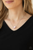 She Works HEART For The Money - Pink - Paparazzi Accessories