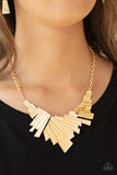Happily Ever AFTERSHOCK - Gold- Paparazzi Accessories