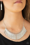 Metallic Muse - Silver - Paparazzi Accessories