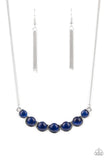 Serenely Scalloped - Blue - Paparazzi Accessories