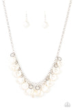 BEACHFRONT and Center - White - Paparazzi Accessories