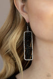 Dont QUARRY, Be Happy - Black - Paparazzi Accessories