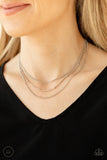 Subtly Stunning - Silver - Paparazzi Accessories