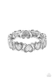 Rustic Heartthrob - Silver - Paparazzi Accessories