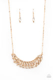 Flight of FANCINESS - Gold - Paparazzi Accessories