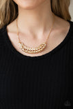 Flight of FANCINESS - Gold - Paparazzi Accessories