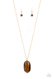 Elemental Elegance - Brown - Paparazzi Accessories