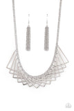 Metro Mirage - Silver - Paparazzi Accessories