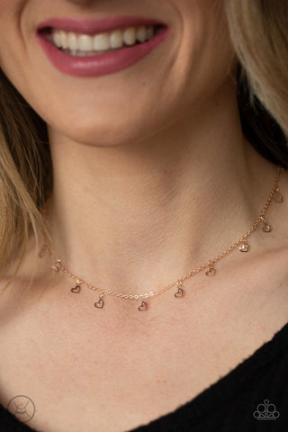 Charismatically Cupid - Rose Gold - Paparazzi Accessories