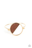 Timber Trade - Gold - Paparazzi Accessories