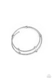 Let Freedom BLING - White - Paparazzi Accessories