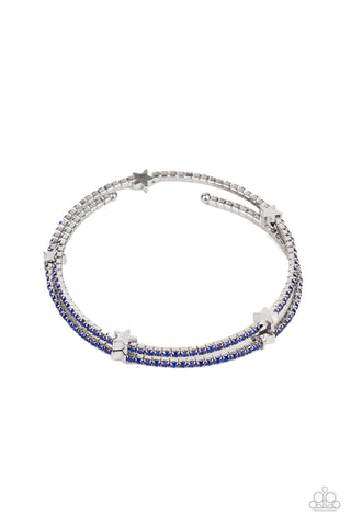 Let Freedom BLING - Blue - Paparazzi Accessories