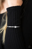 Roll Out The Rhinestones - White - Paparazzi Accessories