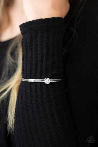 Roll Out The Rhinestones - White - Paparazzi Accessories