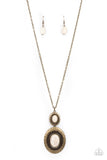 Southern Opera - Brass - Paparazzi Accessories