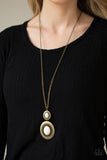 Southern Opera - Brass - Paparazzi Accessories