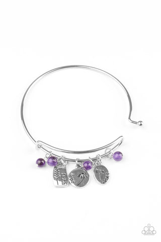 GROWING Strong - Purple - Paparazzi Accessories