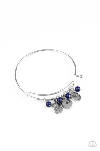 GROWING Strong - Blue - Paparazzi Accessories