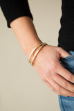 A Show of FIERCE - Gold - Paparazzi Accessories