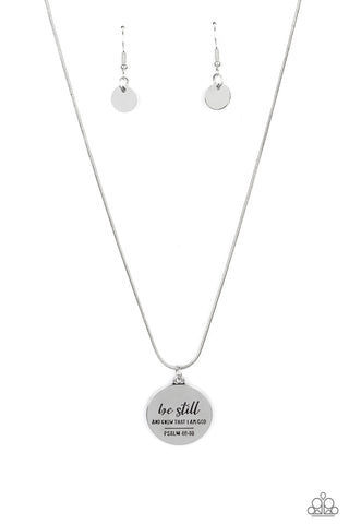 Be Still - Silver - Paparazzi Accessories