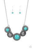 Canyon Cottage - Blue - Paparazzi Accessories