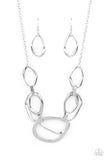 Prehistoric Heirloom - Silver - Paparazzi Accessories