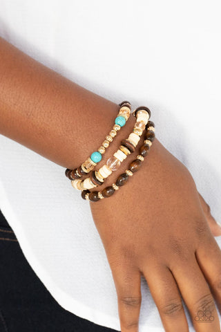 Belongs In The Wild - Gold - Paparazzi Accessories