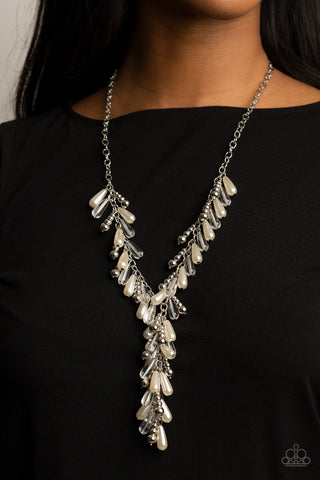 Dripping With DIVA-ttitude - White - Paparazzi Accessories