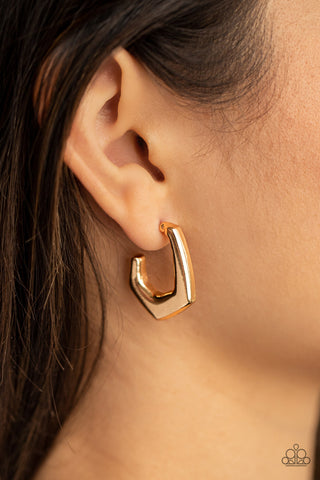 On The Hook - Gold - Paparazzi Accessories