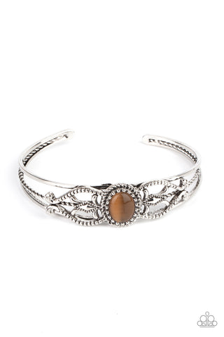 Wait and SEER - Brown- Paparazzi Accessories