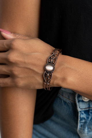 Wait and SEER - Copper - Paparazzi Accessories