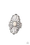 Cottage Couture - White - Paparazzi Accessories