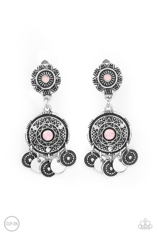 A DREAMCATCHER Come True - Pink - Paparazzi Accessories