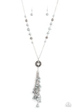 Tasseled Treasure - Silver - Paparazzi Accessories
