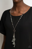 Tasseled Treasure - Silver - Paparazzi Accessories