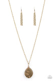 Wearable Wildflowers - Brass- Paparazzi Accessories