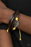 FROND and Center - Yellow - Paparazzi Accessories