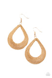 A Hot MESH - Gold - Paparazzi Accessories