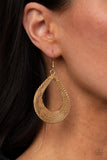 A Hot MESH - Gold - Paparazzi Accessories