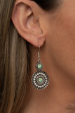 Opulent Outreach - Green- Paparazzi Accessories