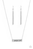 Spread Love - Silver - Paparazzi Accessories