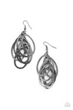 Mind OVAL Matter - Black - Paparazzi Accessories